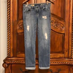 Sold Design Lab blue denim boyfriend jeans size 26